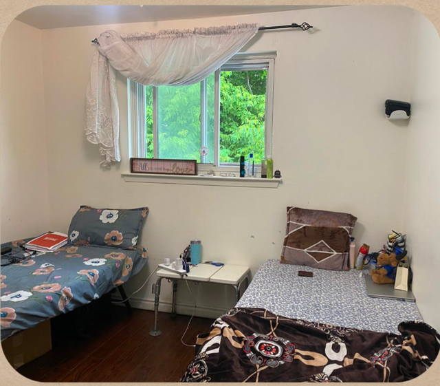 Room For Rent in sharing for 1girl with Veg food- 1st March