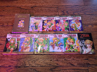 Lot of 11 The Legend of Zelda Manga Books