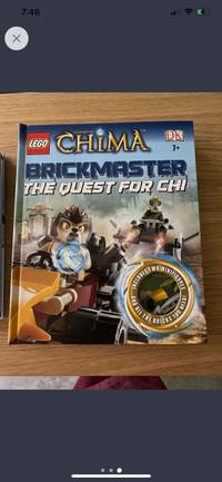 NEW or LIKE NEW! 4 Lego Chima Books