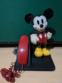 Vintage Mickey Mouse landline phone