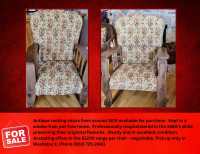 Antique Rocking Chairs 1875
