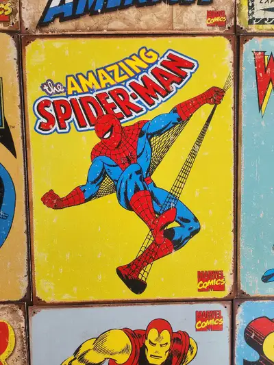 Comics 2007 Vintage Look Tin Metal Sign 12.5"W x 16"H Made USA, View more