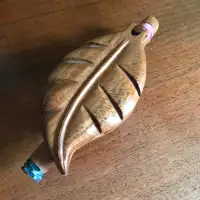 Vintage Unique Carved Wood Cuban Cigar Ashtray