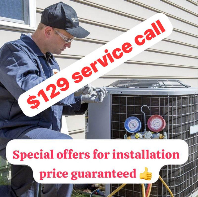 AC installation heat pump installation air conditioner install in Heating, Ventilation & Air Conditioning in Ottawa - Image 3