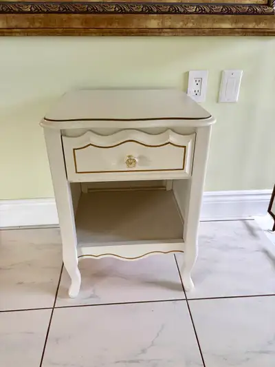 Baronet French Provincial Nightstand Table - Made in Canada, View more