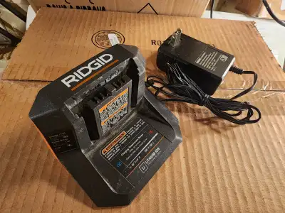 Ridgid R86093 Lithium-Ion Wall Mount Battery Charger, View more
