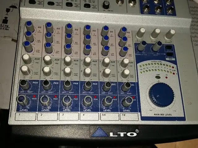 Soundcraft CompAct 4 Mixer $100 Alto AMX 140 14 Channel Mixer wi in Other in City of Montréal - Image 8
