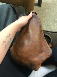 Italian leather bag