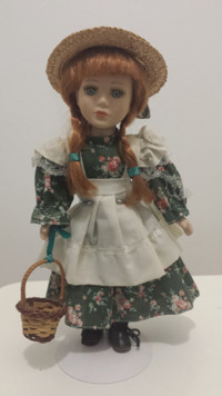Anne Shirley of Green Gables  Porcelain Collector Doll