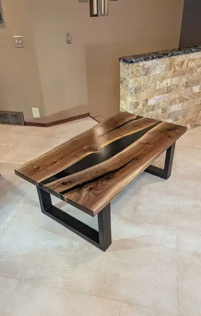 Walnut River Coffee Table, View more