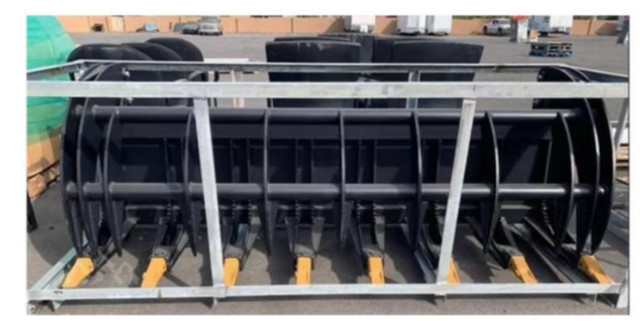 High Quality 78” Skid Steer Root Rake in Other in Brantford
