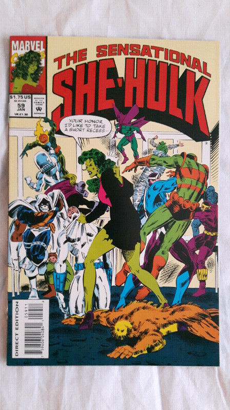 Sensational She-Hulk #58, 59, 60 (1993-94) in Comics & Graphic Novels in Winnipeg - Image 4