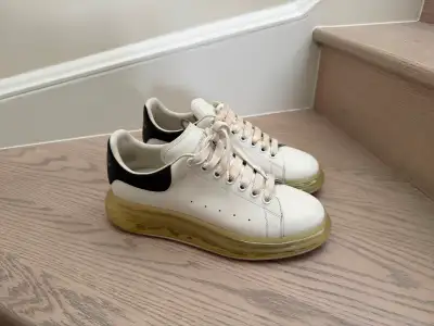 Authentic Alexander McQueen Oversized Lace-Up Sneakers Men, View more