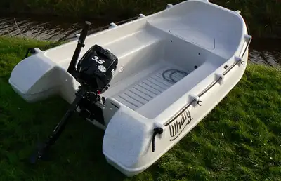 There are 2 Whalies, small rowing tenders available made in Holland, one new one in lt. grey, one us...