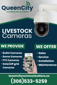 Livestock & calving cameras