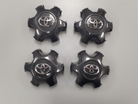 Toyota Tacoma Center Caps - Never used - Gun Metal colour.