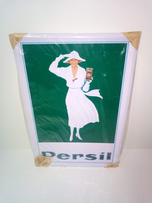 Persil Cleaning Detergent Tin Sign New in Wrapping in Arts & Collectibles in Winnipeg - Image 3