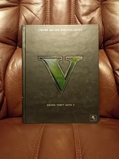 Grand Theft Auto Limited Edition Strategy Guide. Very rare and hard to find, great for completionist...
