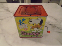 Snoopy in the Music Box-Wind-up Toy