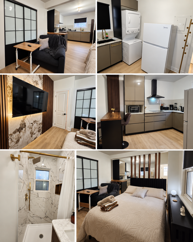 TWO Fully Furnished Studios -- In-Unit Laundry + WiFi + Parking in Long Term Rentals in Sudbury - Image 5