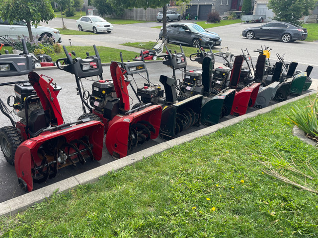 Assorted Snowblowers in Snowblowers in Barrie