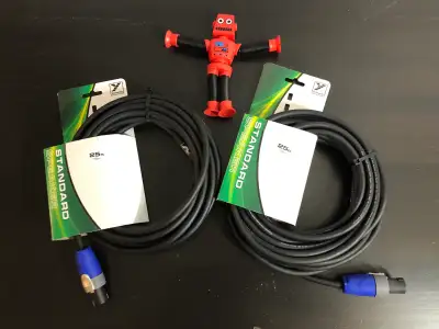 Yorkville DLX Series Speaker Cables - 25 FT (Pair), View more