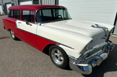 -350 small block tuneport engine -3 speed automatic transmission -4 wheel disc brakes -power steerin...