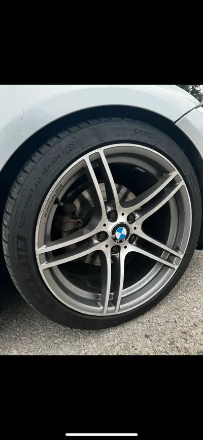 Wheels in great condition and are original oem bbsxbmw wheels originally on the bmw 335is only selli...