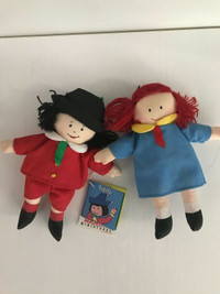 Madeline Miniatures Dolls-Madeline & Pepito-6” Tall-$20 Both