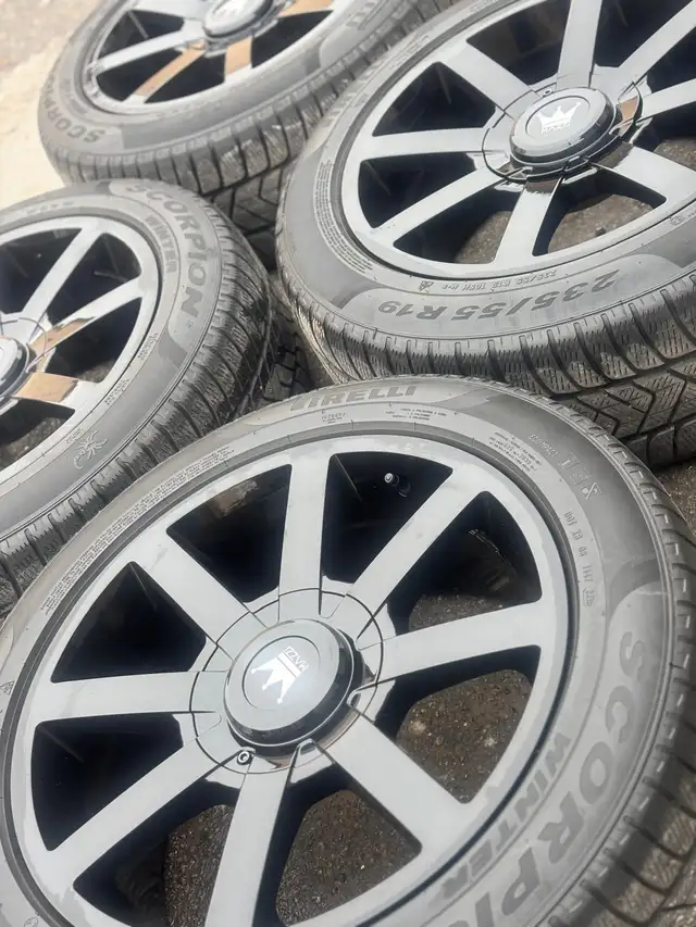 NEW 19"Mazzi(5x108/5x114)+used Pirelli snow-GV70/SantaFe/Telluri in Tires & Rims in Oakville / Halton Region - Image 8