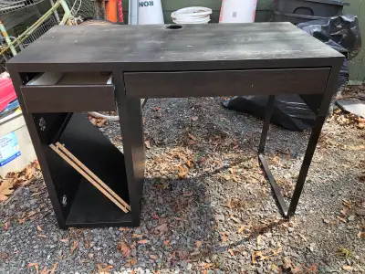 IKEA Micke Desk (Brown/Black), View more
