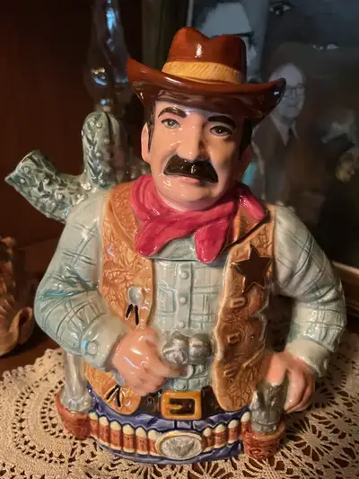 Vintage  Teapot, Salt & Pepper Set, Fish Platter,   $15-$25 Each, View more