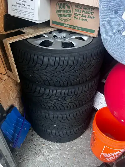 205/55/r16 16” From my old Mazda Used for half a season Like new Pick up Quigley and King area in Ha...