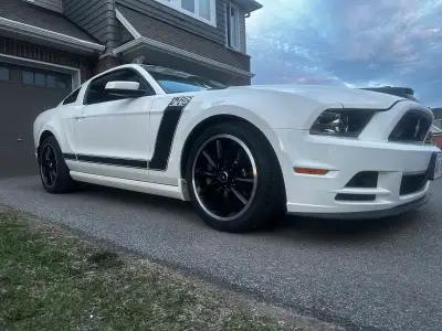 True collector car 2013 Ford Mustang Boss 203 #2229. Comes with another set of 20 inch tires and rim...