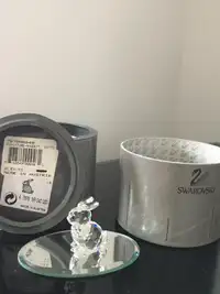 Swarovski Crystal Miniature Rabbit Bunny Figurine - original box