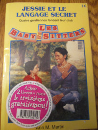 2 livre de la série "Les baby-sitters" #16 et #23