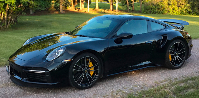 2021 Porsche 911 Turbo S Coupe PDK Black Over Black in Cars & Trucks in Winnipeg