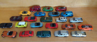 Lot Autos miniatures