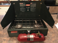 New Price. Coleman two burner gas stove. Model 425