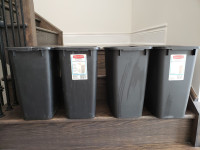 21 Qt /19.8L Rubbermaid Wastebasket Trash Can for Office $10each