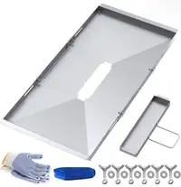 Grease Tray with Catch Pan, for 4/5 Burner, 23”-32” tray 
