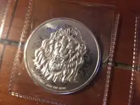 2021 Niue Roaring Lion Judah .9999 Silver 1 oz coins