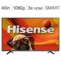 Hisense-40 in. Smart 1080p TV/NEUF EN BOITE+1AN DE GARANTIE