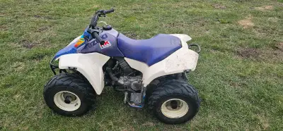 1995 Suzuki Quad Sport Lt80. Kids have out grown it. Runs and drives. Front brakes don't work and ba...