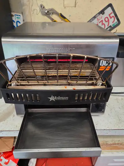 Holman industrial conveyer toaster, View more