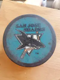San Jose Sharks Official NHL Puck