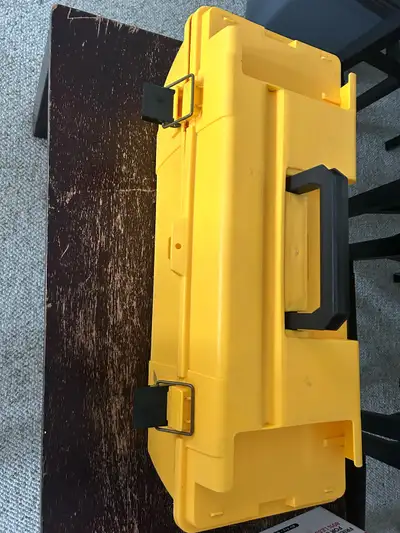 Large Locking Plastic Toolbox, View more
