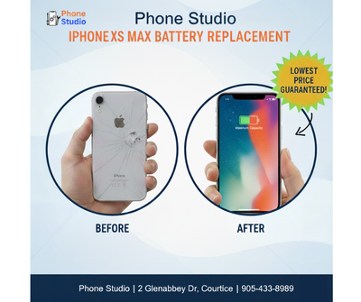 iPhone XS Max Battery Replacement, View more