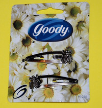 Different Hair Clips, Snap Goody Barrettes, Dragonfly,... NEW