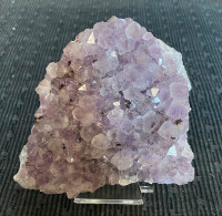 Amethyst mineral rock
